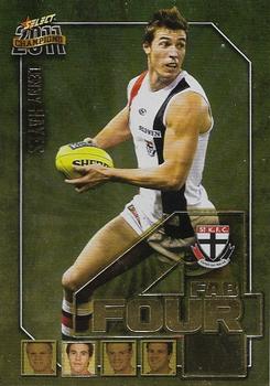 2011 Select AFL Champions - Fab Four Gold #FFG54 Lenny Hayes Front
